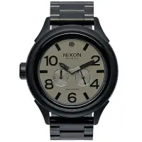 NIXON OCTOBER TIDE 戰鷹裴龍 腕錶黑 - 比價