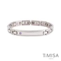 【TiMISA】純粹品味晶鑽版 兩色 -細版 純鈦鍺手鍊 - 比價