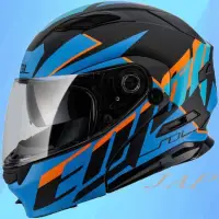 《遠古騎士》SOL SM5 SM-5 安全帽 裂變 消光黑 藍橘 內藏墨鏡 汽水帽可樂帽  送折價卷388元