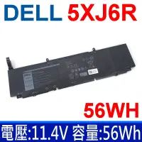 DELL 5XJ6R 56Wh 4芯 電池 XG4K6 97Wh  01RR3 F8CPG XPS 17 9700