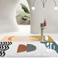 兒童房卡通地毯臥室幼兒園可愛寶寶房間床邊爬行墊客廳防滑墊定制~聚物優品~ - 比價